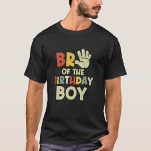 Camiseta Bro Do Aniversário Olá, Bday Fa De Cinco Anos