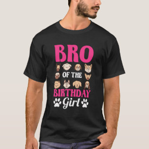 Camiseta Bro Do Celebrador Do Baile Do Aniversário Da Garot