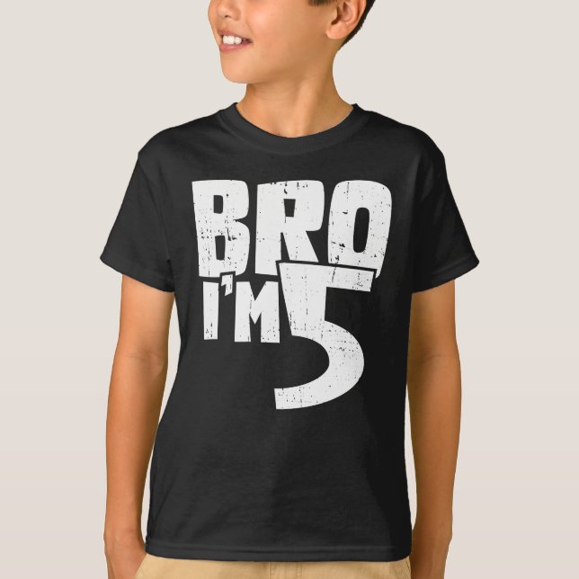 Camiseta Bro im 5 (Frente)