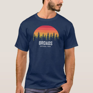 Camiseta Broads National Park Rainbow Trees