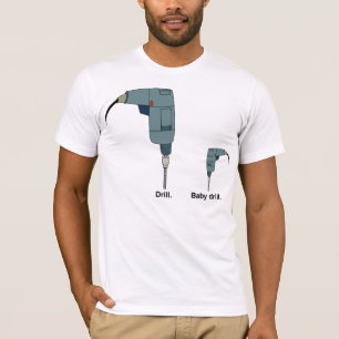 Camiseta Broca. Broca do bebê