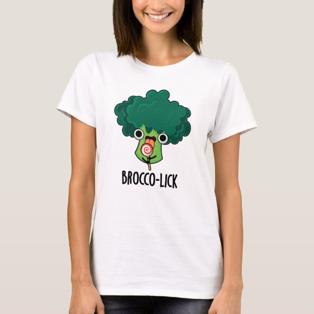Camiseta Brocco lambk Funny Veggie Broccoli Pun (Frente)