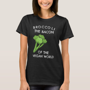 Camiseta Broccoli Bacon Do Vegan World Vegetarian V