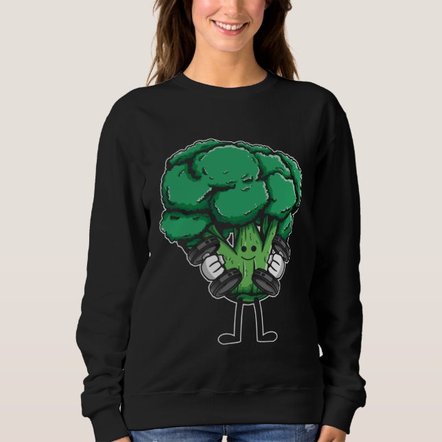 Camiseta Broccoli Bodybuilding Fitness Equipment Workout Ve (Frente)