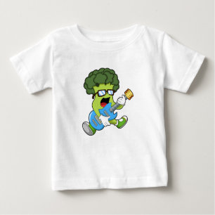 Camiseta Broccoli como músico com guitarra