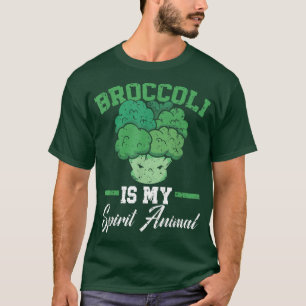 Camiseta Broccoli É O Meu Velho Vegetal De Vegan Animal Esp