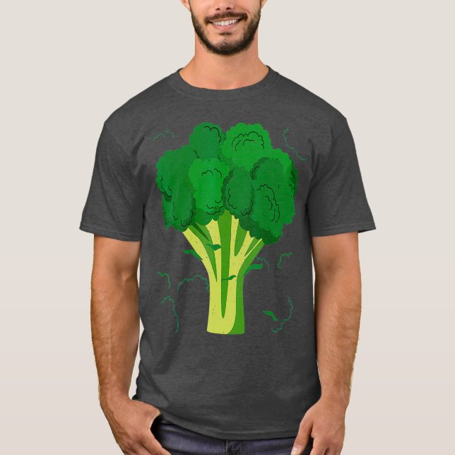 Camiseta Broccoli Funny Veggie Lover Halloween Costume (Frente)