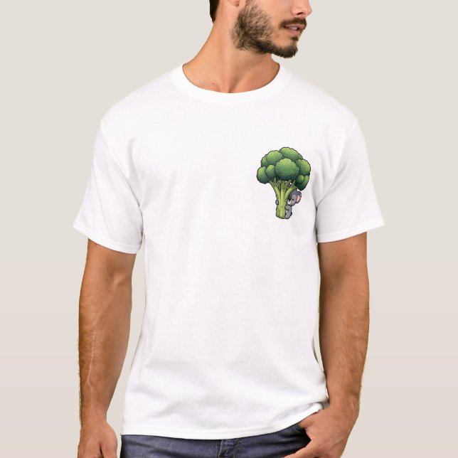Camiseta Broccoli Hug Buddy (Frente)