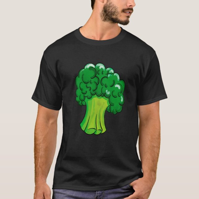 Camiseta Broccoli Is Life Fun Graphic Vegetable  1 (Frente)