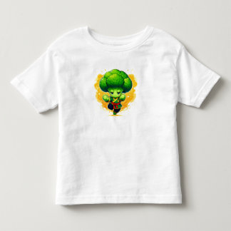 Camiseta Broccoli Karate Kid — Cute Veggie Warrior