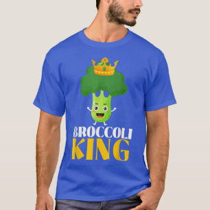 Camiseta Broccoli King Broccoholic Vegetable Vegetarian Veg