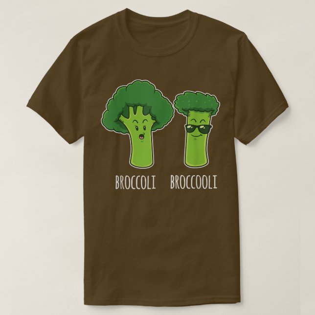 Camiseta Broccoli legal Broccooli Vegetais Sobretudos (Frente do Design)