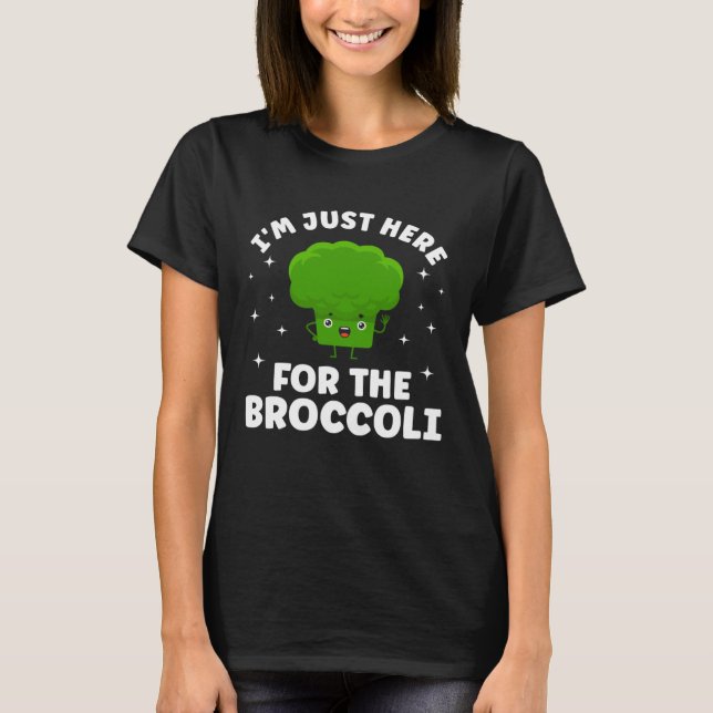Camiseta Broccoli  Vegetable Vegetarian Broccoli Vegan Food (Frente)