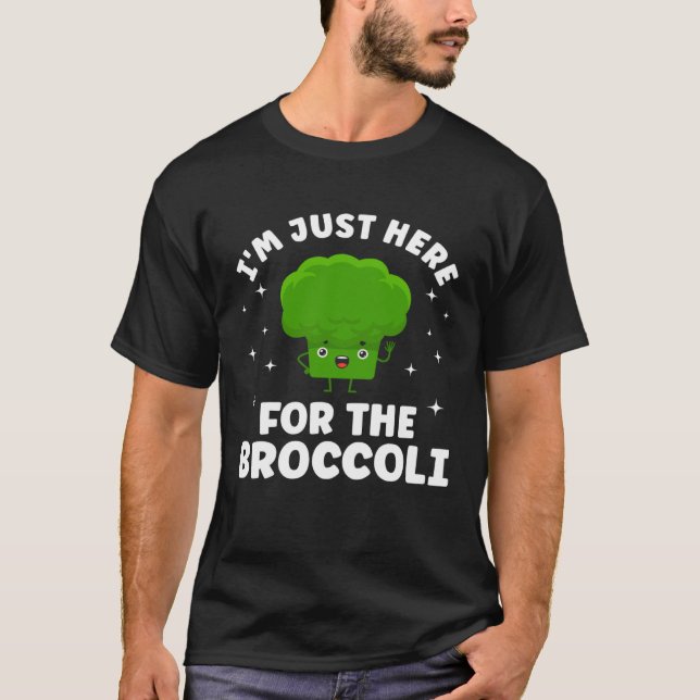 Camiseta Broccoli  Vegetable Vegetarian Broccoli Vegan Food (Frente)