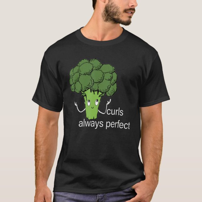 Camiseta Broccoli Vegetariana Comida Vegetal (Frente)
