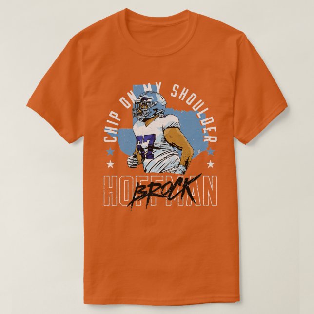 Camiseta Brock Hoffman Dallas Chip On My houlder TShirt 2 (Frente do Design)