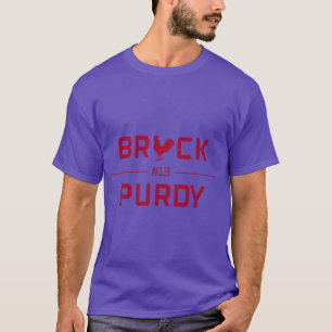 Camiseta BROCK PURDY 13 red Oversize