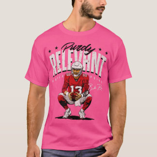 Camiseta Brock Purdy San Francisco Purdy Travesseiro Pertin