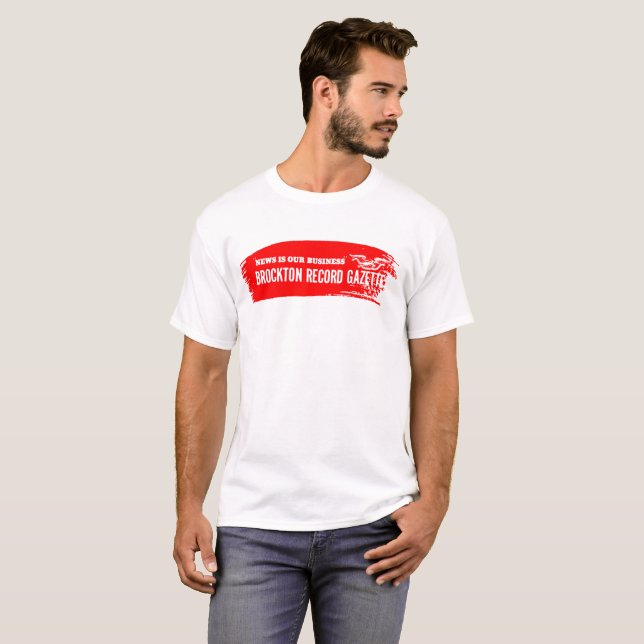 Camiseta Brockton Record Tee (Frente Completa)