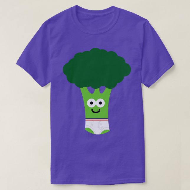 CAMISETA BROCOLI EM SUBUSO (Frente do Design)