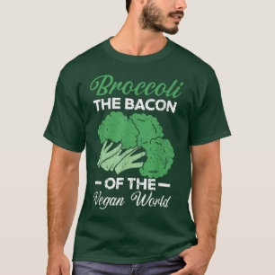 Camiseta Brócolis Bacon Do Vegan Vege Saudável