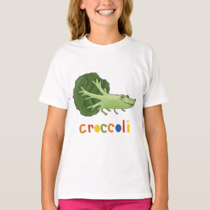 Camiseta brócolis crocodilo