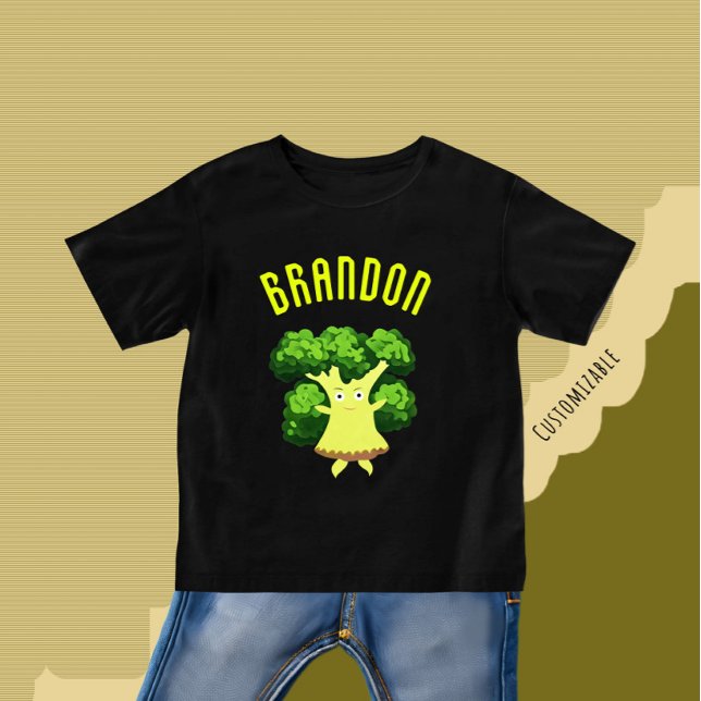 Camiseta Brócolis cúbico (Criador carregado)