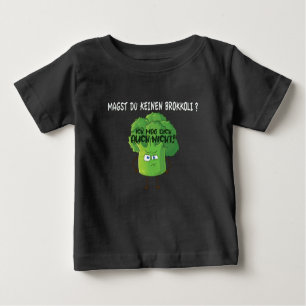 Camiseta Brócolis de Cartoon Bonito que você não gosta de b