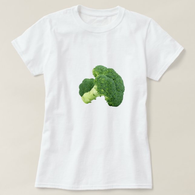 Camiseta Brócolis delicioso está aqui (Frente do Design)