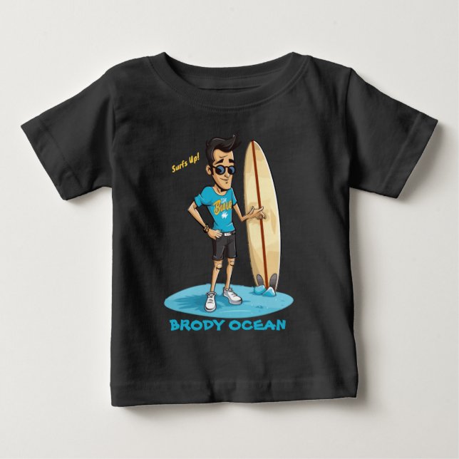 Camiseta Brody Ocean Wavecrest (Frente)