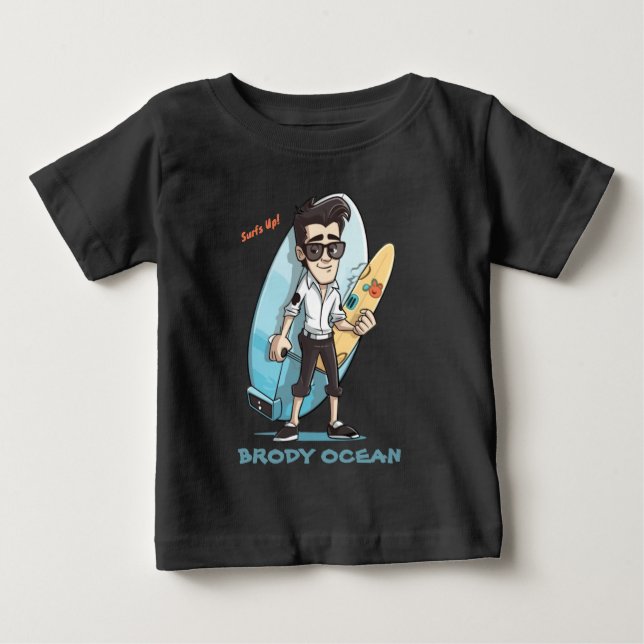 Camiseta Brody Ocean Wavecrest (Frente)