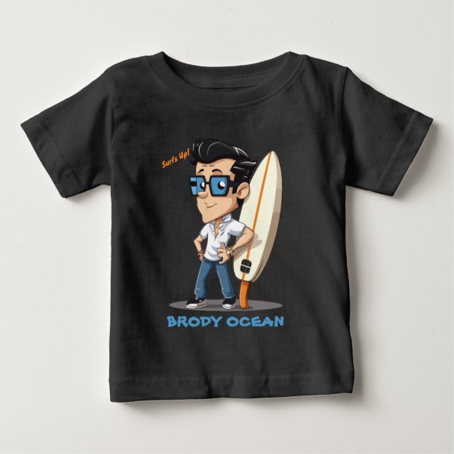 Camiseta Brody Ocean Wavecrest (Frente)