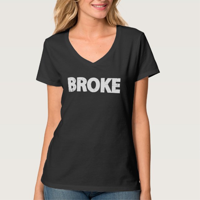 Camiseta Broke (Frente)