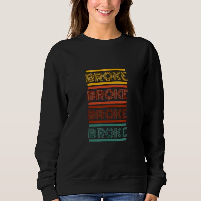 Camiseta Broke Retro Style (Frente)