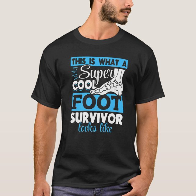 Camiseta Broken Ankle Operation Foot Surgery   (Frente)