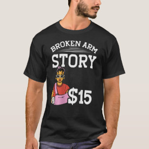 Camiseta Broken Arm Story 15 BACKPRINT Broken Bone