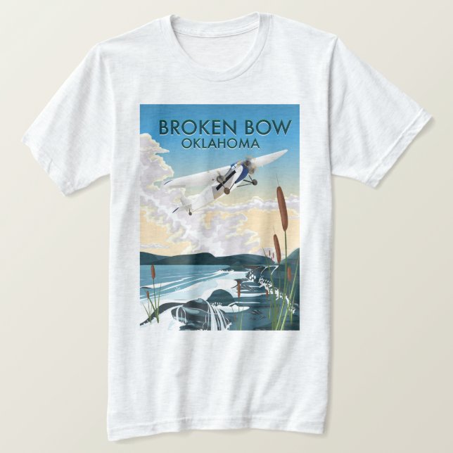 Camiseta Broken Bow Oklahoma (Frente do Design)