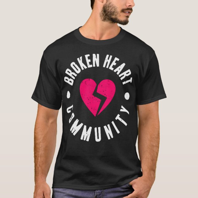 Camiseta Broken heart community (Frente)