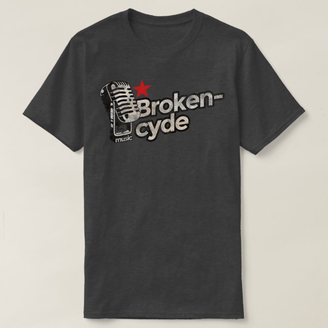 Camiseta Brokencyde Vintage (Frente do Design)