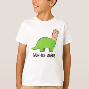Camiseta Bron-toe-saurus Cute Brontossaurus Dinossaur Pun