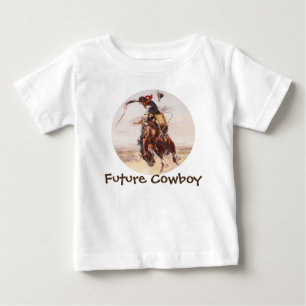 Camiseta Bronc Rider "Future Cowboy"
