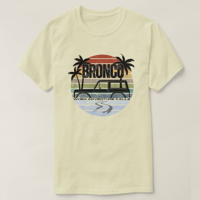 Camiseta Bronco Adventure (Frente do Design)
