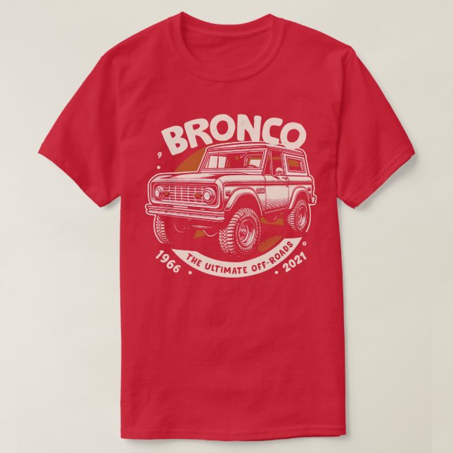 Camiseta Bronco Fan Art (Frente do Design)