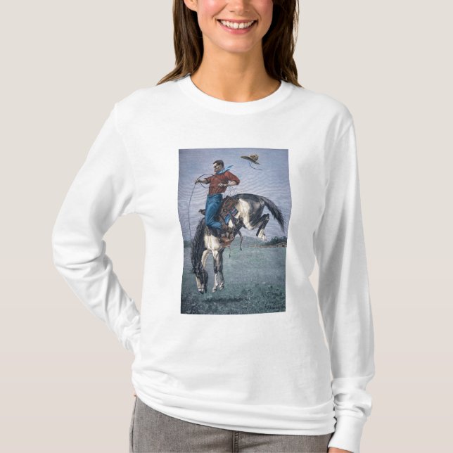 Camiseta Bronco-Imbecil (gravura colorida) (Frente)