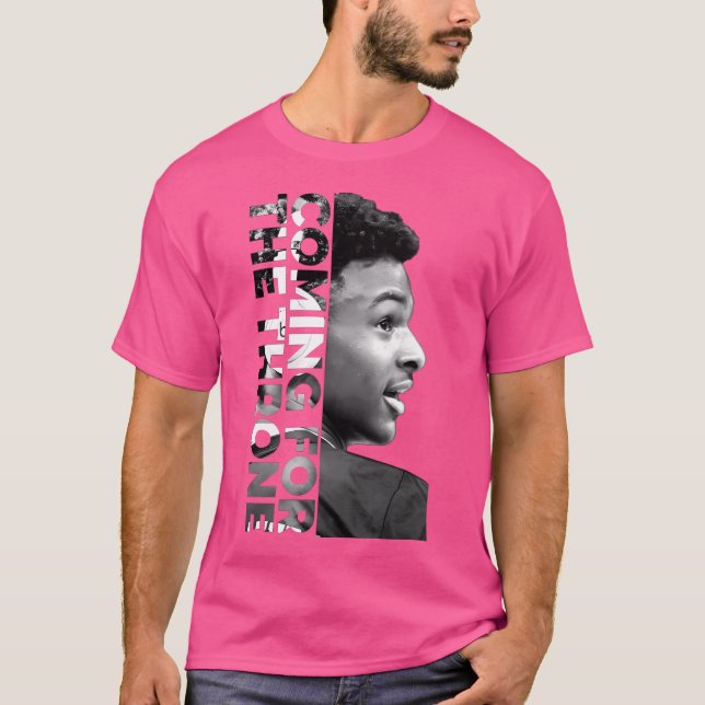Camiseta Bronny James - Vindo Para O Trono (Frente)
