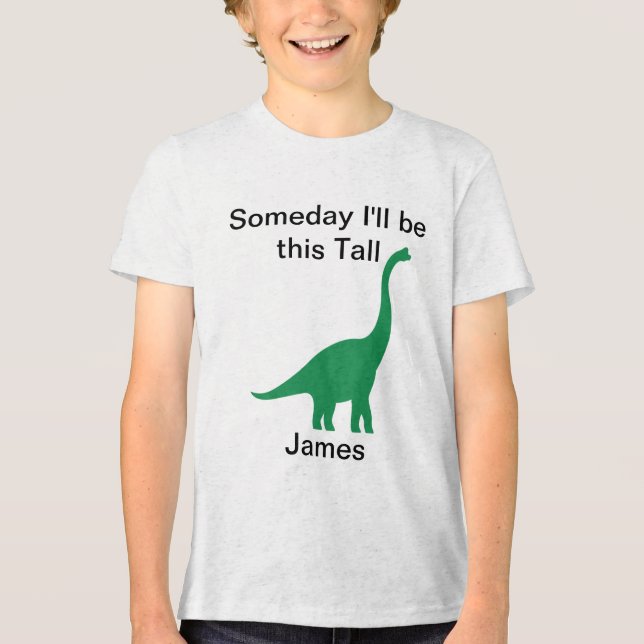 Camiseta Brontosauro Verde (Frente)