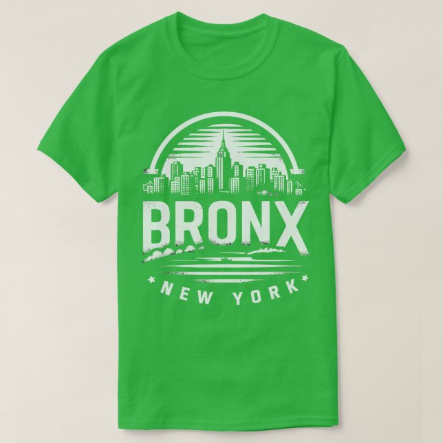 Camiseta Bronx New York Retro (Frente do Design)