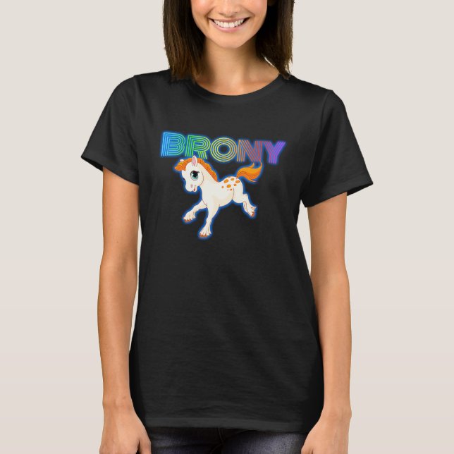 Camiseta Brony T para Bronies (Frente)