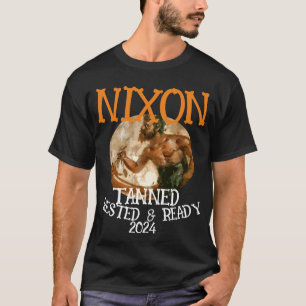 Camiseta Bronzeado GORDO & Pronto NIXON 2032 Presidente