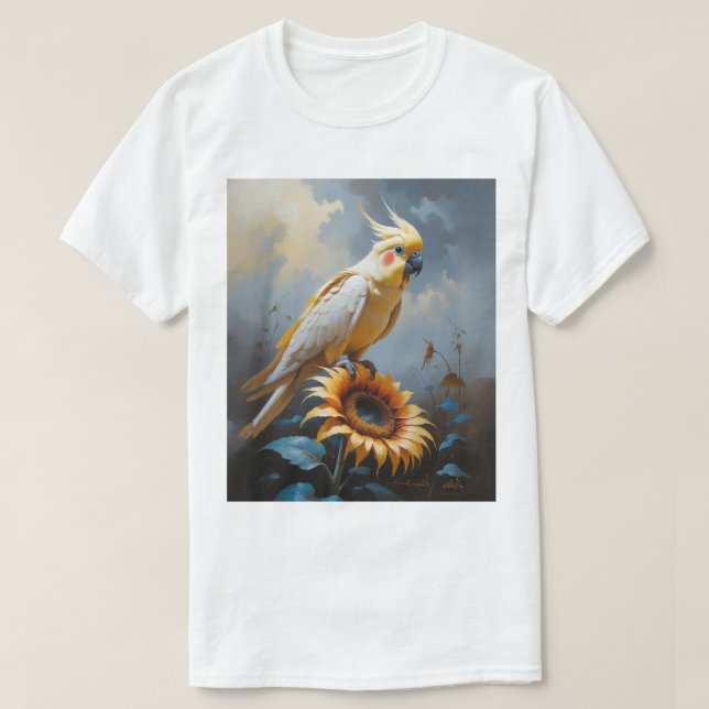 Camiseta Bronzefallow Cockatiel Oil | Dreamlike (Frente do Design)